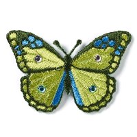 Applikation Schmetterling kiwi