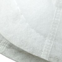 Schulterpolster Raglan unbezogen PES weiß