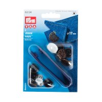NF-Jeans-Knöpfe Lorbeerkranz MS 17 mm altkupfer
