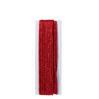 Satinkordel 2 mm rot