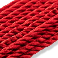 Satinkordel 2 mm rot