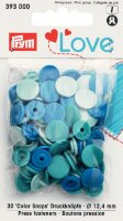 Prym Love Druckknopf Color KST 12,4mm blau