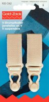 V-Strumpfhalter Veloursband KST 20 mm haut
