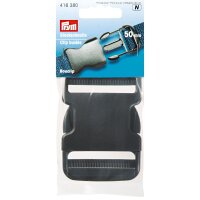 Steckschnalle stark KST 50 mm schwarz