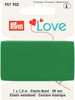 Prym Love Elastic-Bund 38mm grün