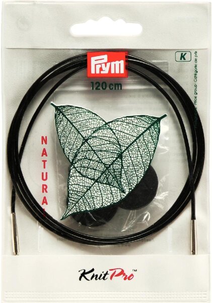 Seil & Zubehör für Rundstricknadel NATURAL 120 cm