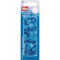 NF Druckkn Color Snaps rund 12,4mm stahlblau
