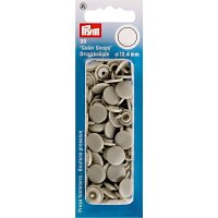 NF Druckkn Color Snaps rund 12,4mm grau