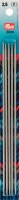 Strumpfstricknadeln ALU 20 cm 2,50 mm grau