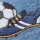 Applikation Patch rechteckig Fußball