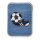 Applikation Patch rechteckig Fußball