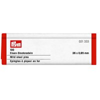 Stecknadeln EIS 0,65 x 26 mm silberfarbig