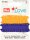 Prym Love Rüschen-Elastic 16mm lila/gelb 2x1m