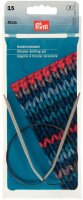 Rundstricknadeln ALU 40 cm 3,50 mm grau