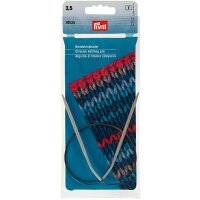 Rundstricknadeln ALU 40 cm 3,50 mm grau