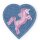 Applikation Patch Herz mit Einhorn