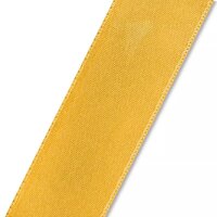 Satinband 25 mm gold