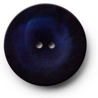 Knopf 2-Loch Jacke/Mantel 44 mm dunkelblau