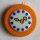 250932 Kinderknopf, orange, Größe 18, Dill