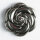 280848 Metallknopf, altsilber, Größe 20, Dill