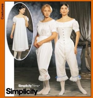 Schnittmuster Simplicity 7094 Historische Unterw?sche