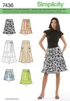 Schnittmuster Simplicity 7436 Rock