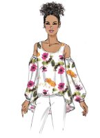 B6355 Damen Top, Butterick