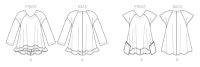 B6345 Damen Top, Butterick