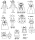 Butterick B3280 Stoff Puppe, Kleidung OFP
