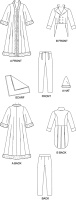 Butterick B3648 Herren Kostüm Schnittmuster OFP