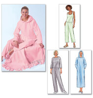 Butterick B4038 Freizeitanzug,  Robe, Top, Hose und...