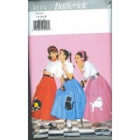 Butterick B4114 Pudel Röcke Schnittmuster OFP