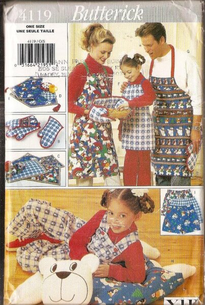 Butterick B4119 Großartige Geschenkverpackung Schnittmuster OFP