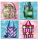 Butterick B4248 Fat Quarter Taschen und Geldbeutel OFP