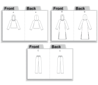 Butterick B4326 Damen Freizeitanzug Schnittmuster OFP