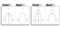 Butterick B4331 Damen Jacket Schnittmuster OFP