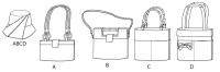 Butterick B4532 Handtaschen, Taschen und Hut Schnittmuster OFP