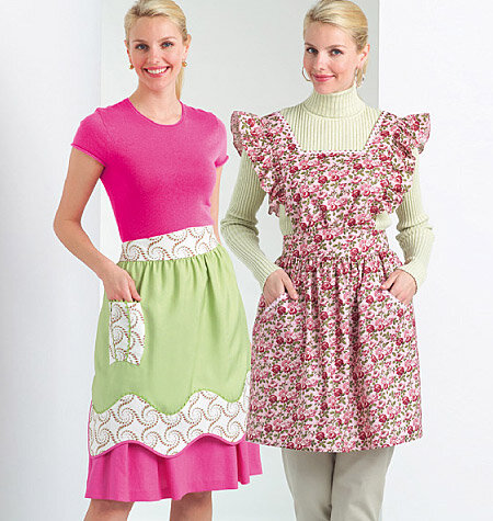 Butterick B4838 Schürzen Schnittmuster OFP