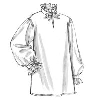 Butterick B5008 Damen, Herren Shirt Schnittmuster OFP