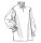 Butterick B5008 Damen, Herren Shirt Schnittmuster OFP