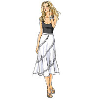 Butterick B5042 Damen Rock Schnittmuster OFP