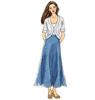 Butterick B5042 Damen Rock Schnittmuster OFP