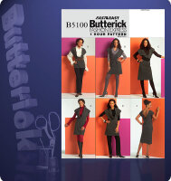 Butterick B5100 Tunika, Gürtel und Kleid...