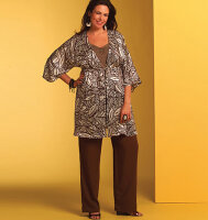Butterick B5195 Damen Top, Kleid, Tunika und Hose OFP
