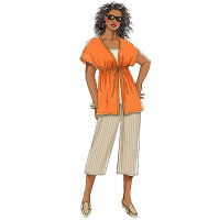 Butterick B5195 Damen Top, Kleid, Tunika und Hose OFP