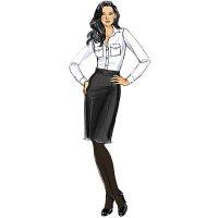 Butterick B5249 Rock und Gürtel Schnittmuster OFP