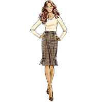 Butterick B5249 Rock und Gürtel Schnittmuster OFP