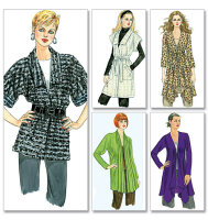 Butterick B5251 Strickjacke und Gürtel Schnittmuster...