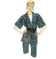 Butterick B5251 Strickjacke und Gürtel Schnittmuster OFP