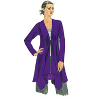 Butterick B5251 Strickjacke und Gürtel Schnittmuster OFP